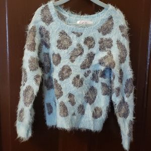 Justice Animal Print Sweater - Girls